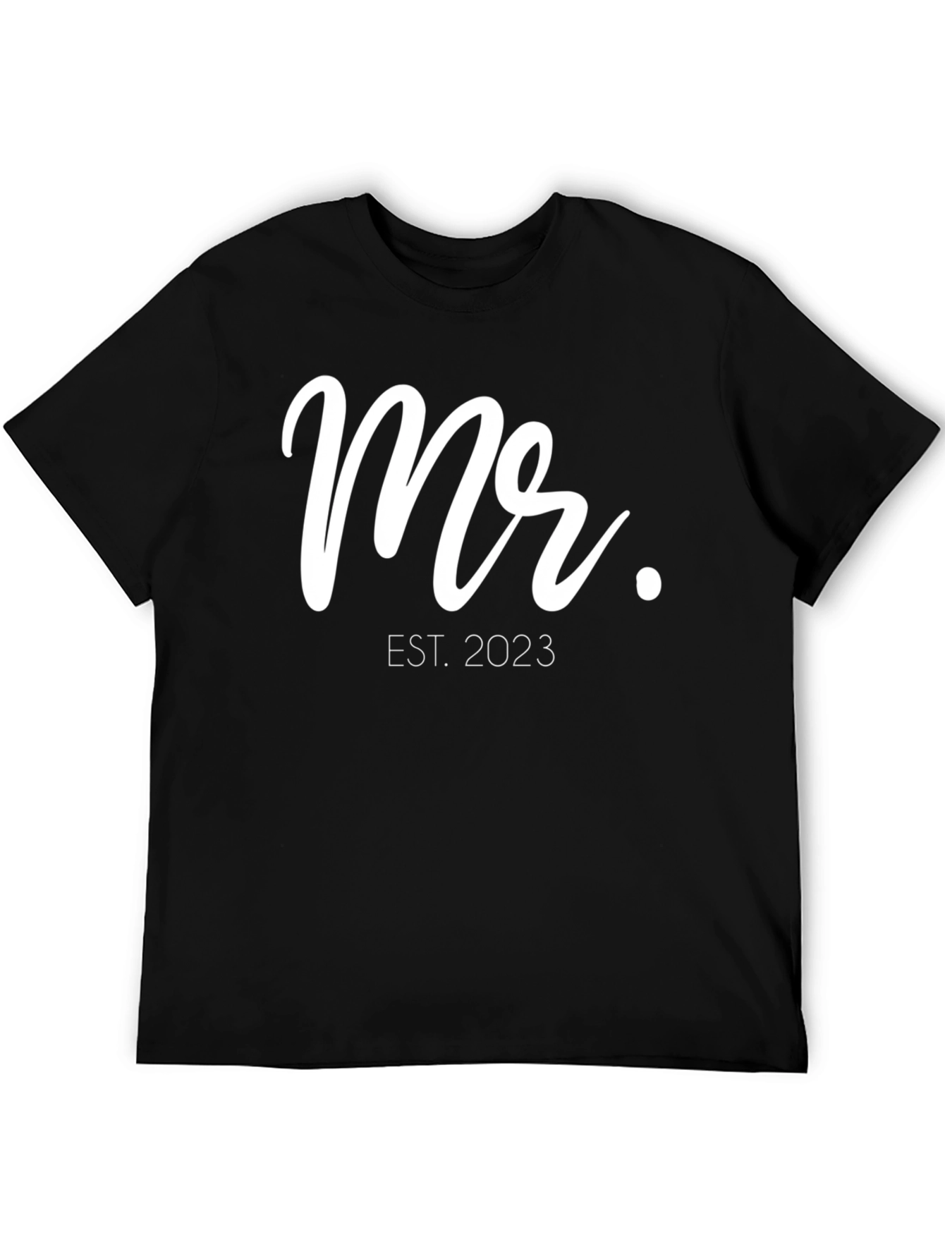 Mr. Est. 2023 Wedding T-Shirt