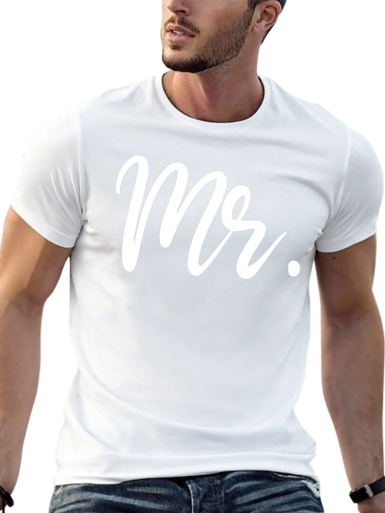 Mr. Est. 2023 Wedding T-Shirt