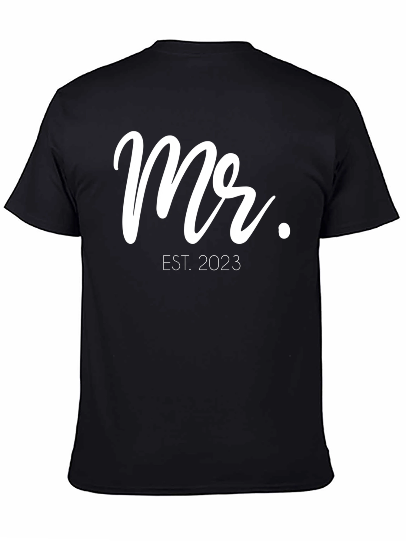 Mr. Est. 2023 Wedding T-Shirt