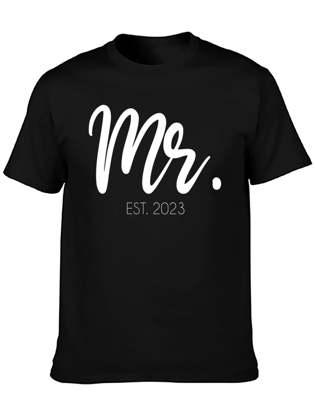 Mr. Est. 2023 Wedding T-Shirt
