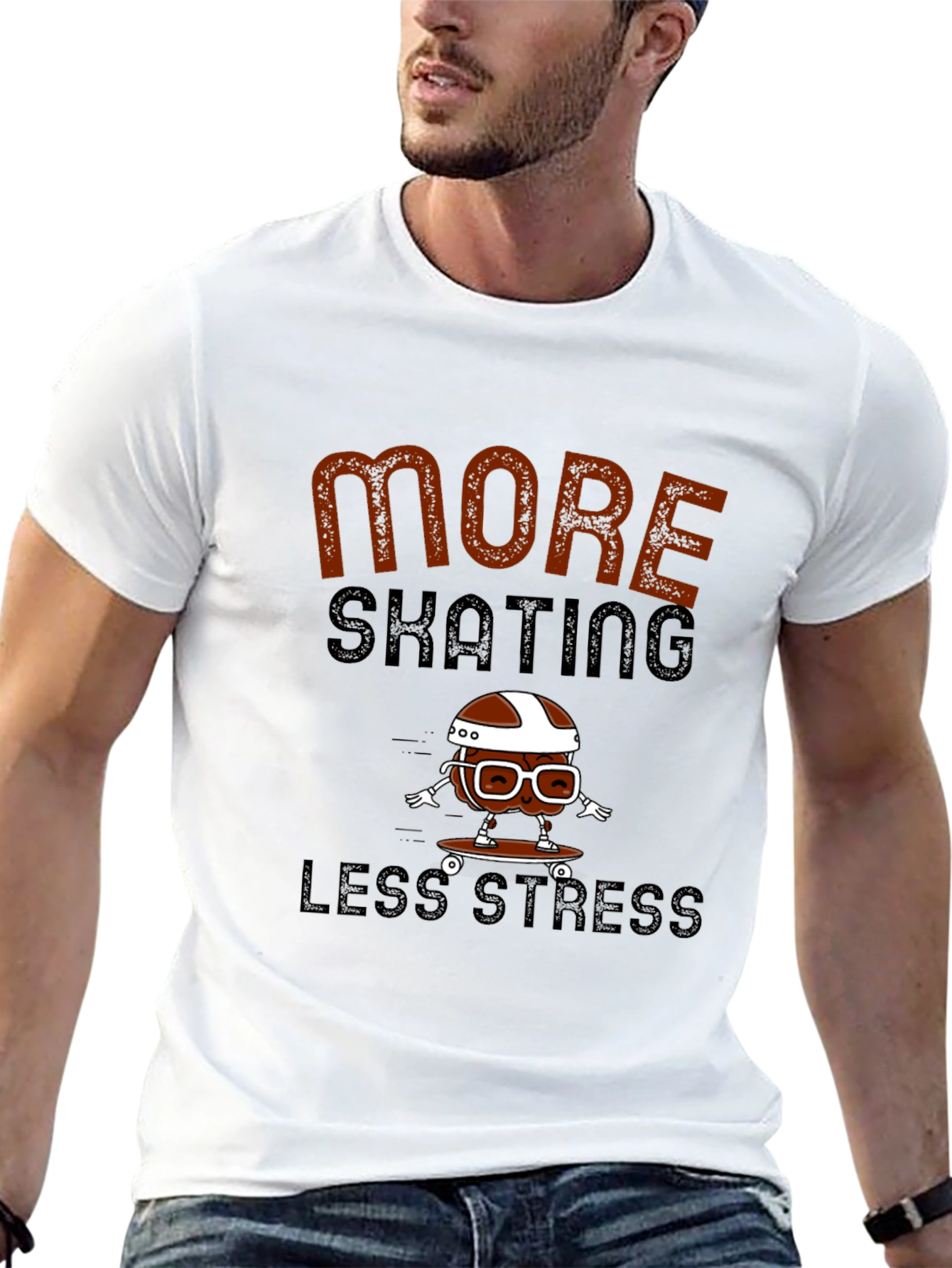 Skating Stress Relief Tee