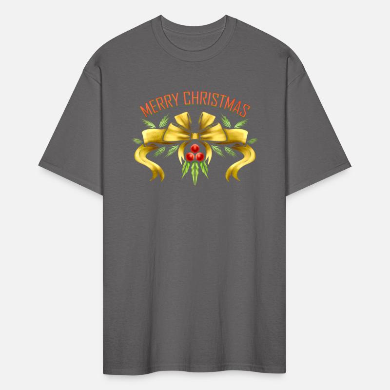 Ribbon Mistletoe Merry Christmas