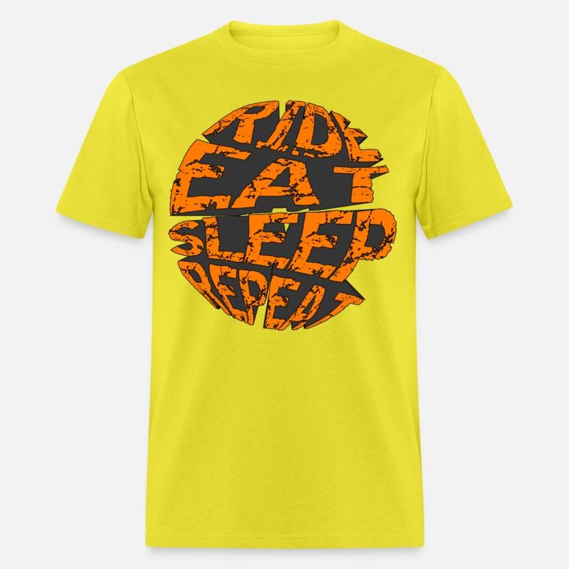 RIDE EAT SLEEP REPEAT RETRO MOUNTAIN BIKE