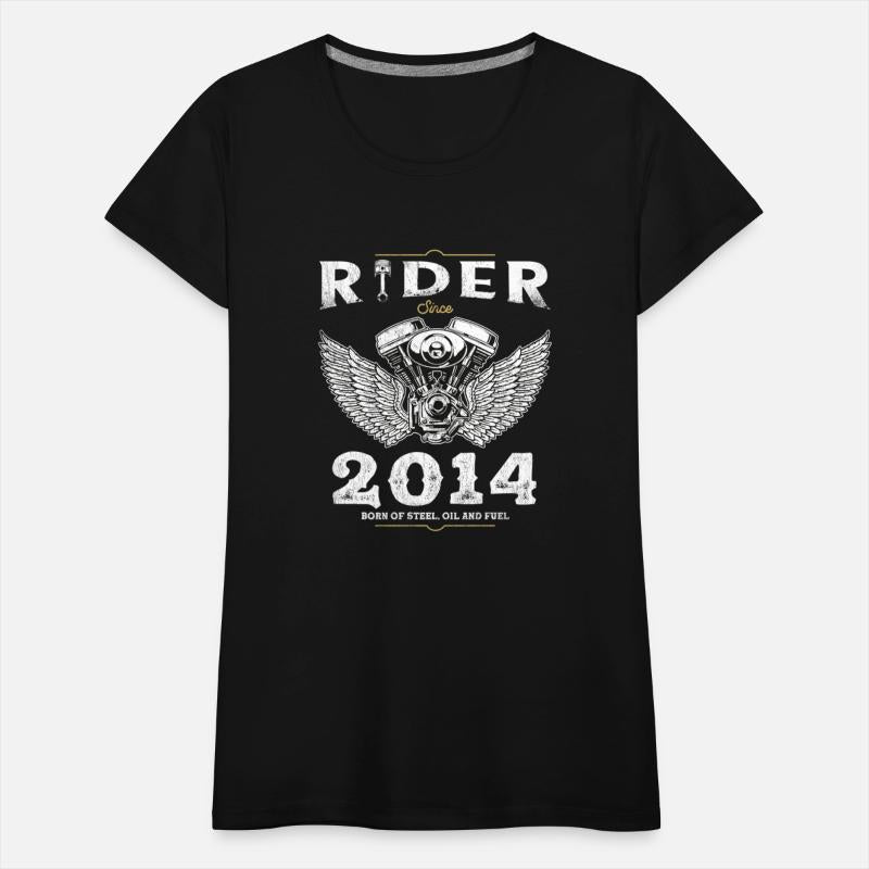 Rider Since 2014 - Two Wheels, One Destiny