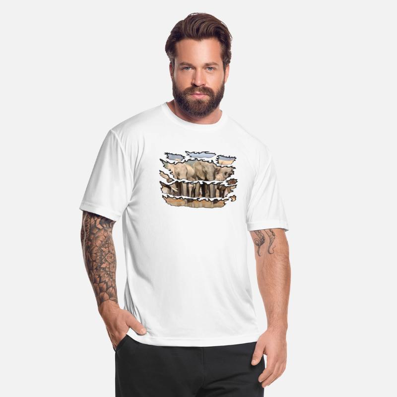 Ripped Wildlife Elephant Social