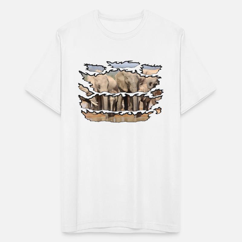 Ripped Wildlife Elephant Social
