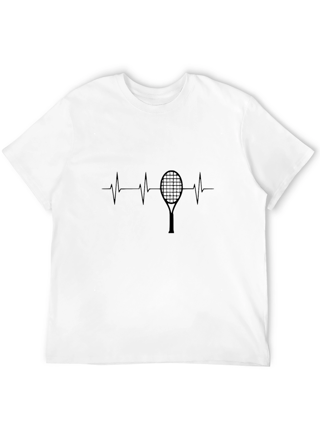 Tennis Heartbeat T-Shirt - Love of the Game