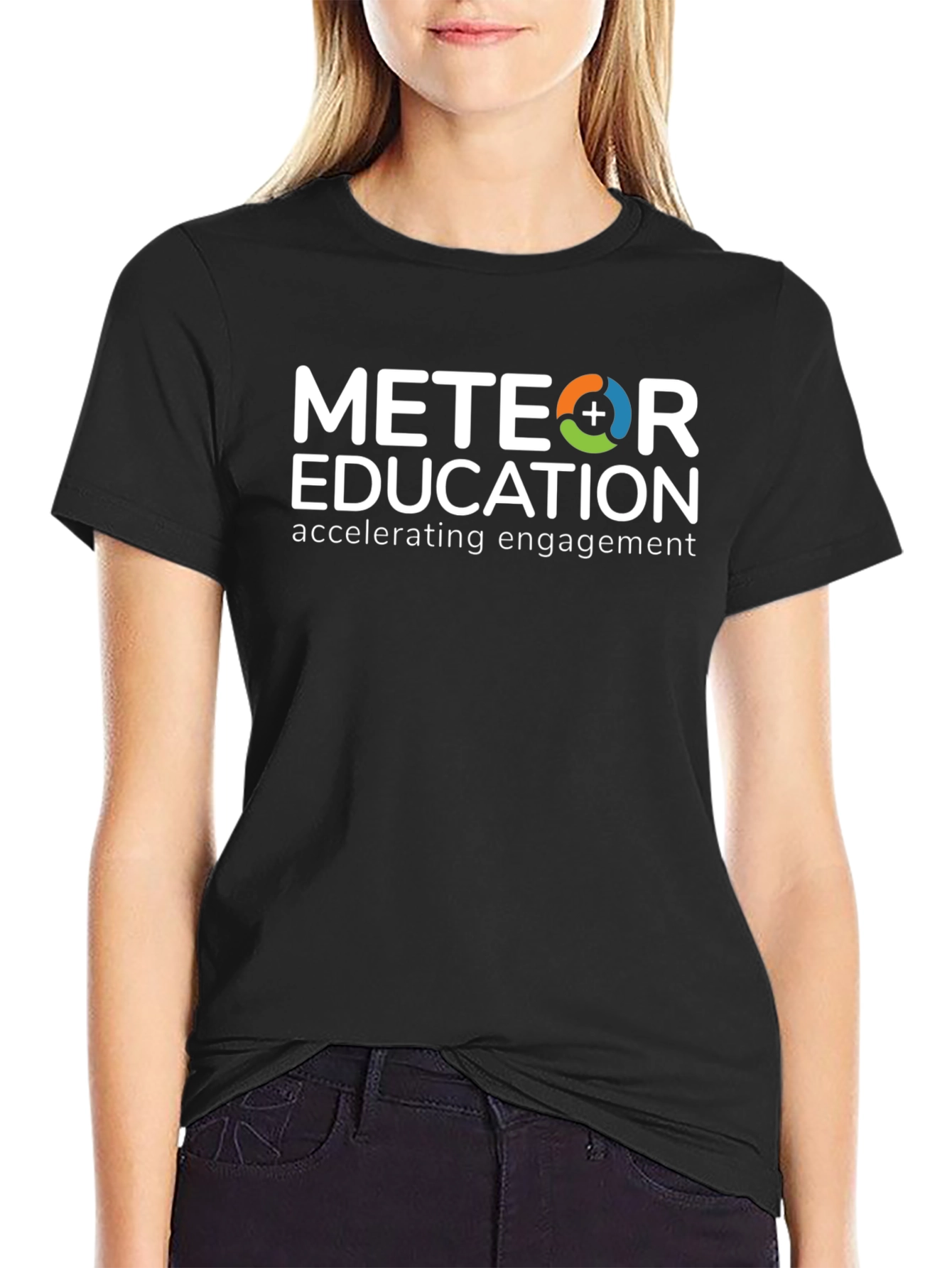 Meteor Education Black T-Shirt