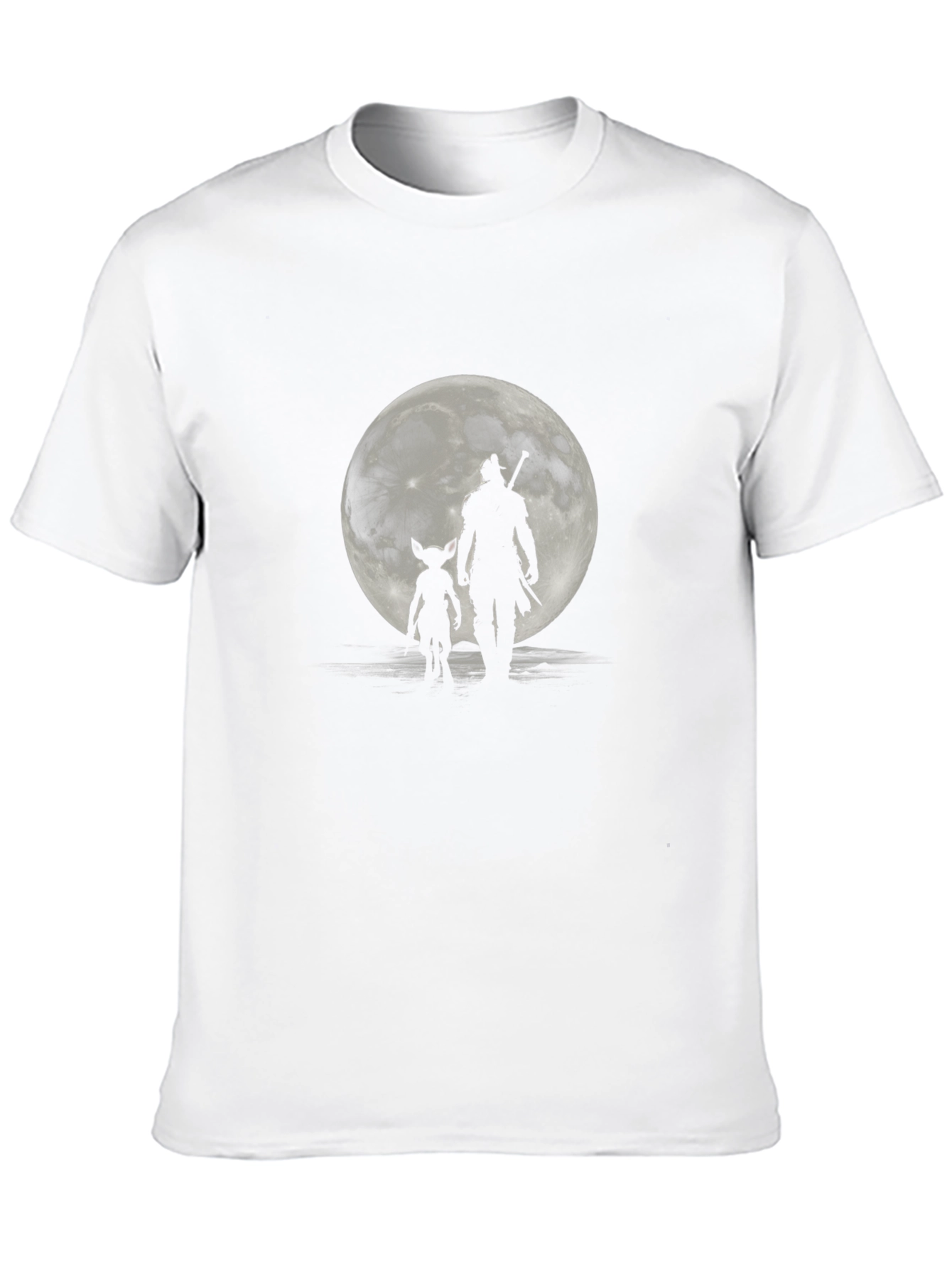 Moonlit Duo Black Graphic Tee