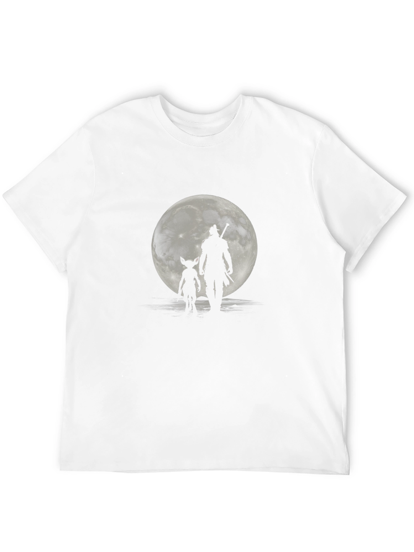 Moonlit Duo Black Graphic Tee