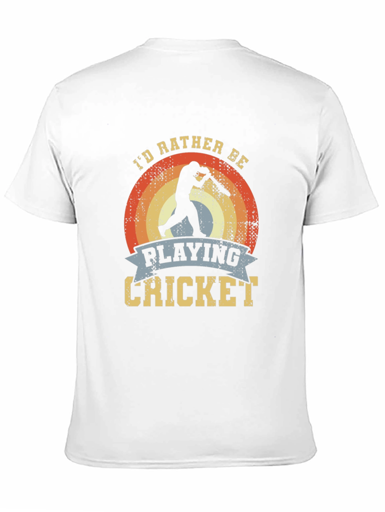 Cricket Player Graphic T-Shirt