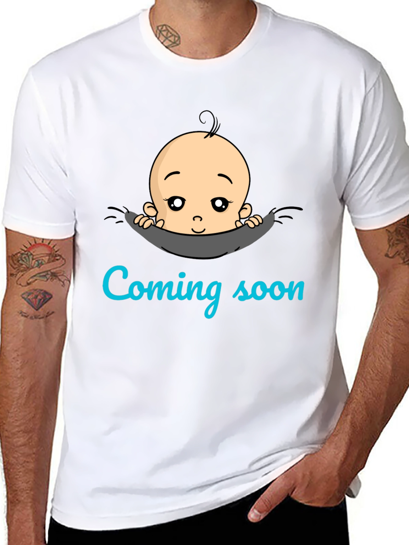 Coming Soon Baby Announcement T-Shirt