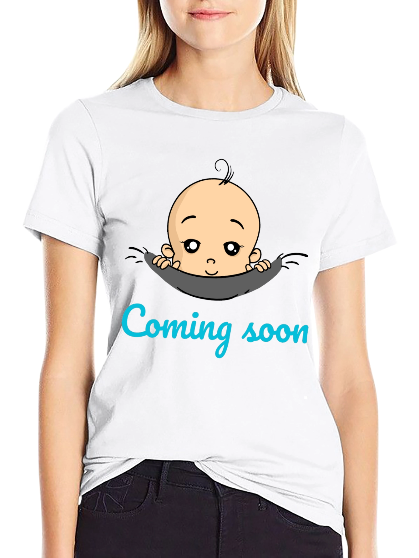 Coming Soon Baby Announcement T-Shirt