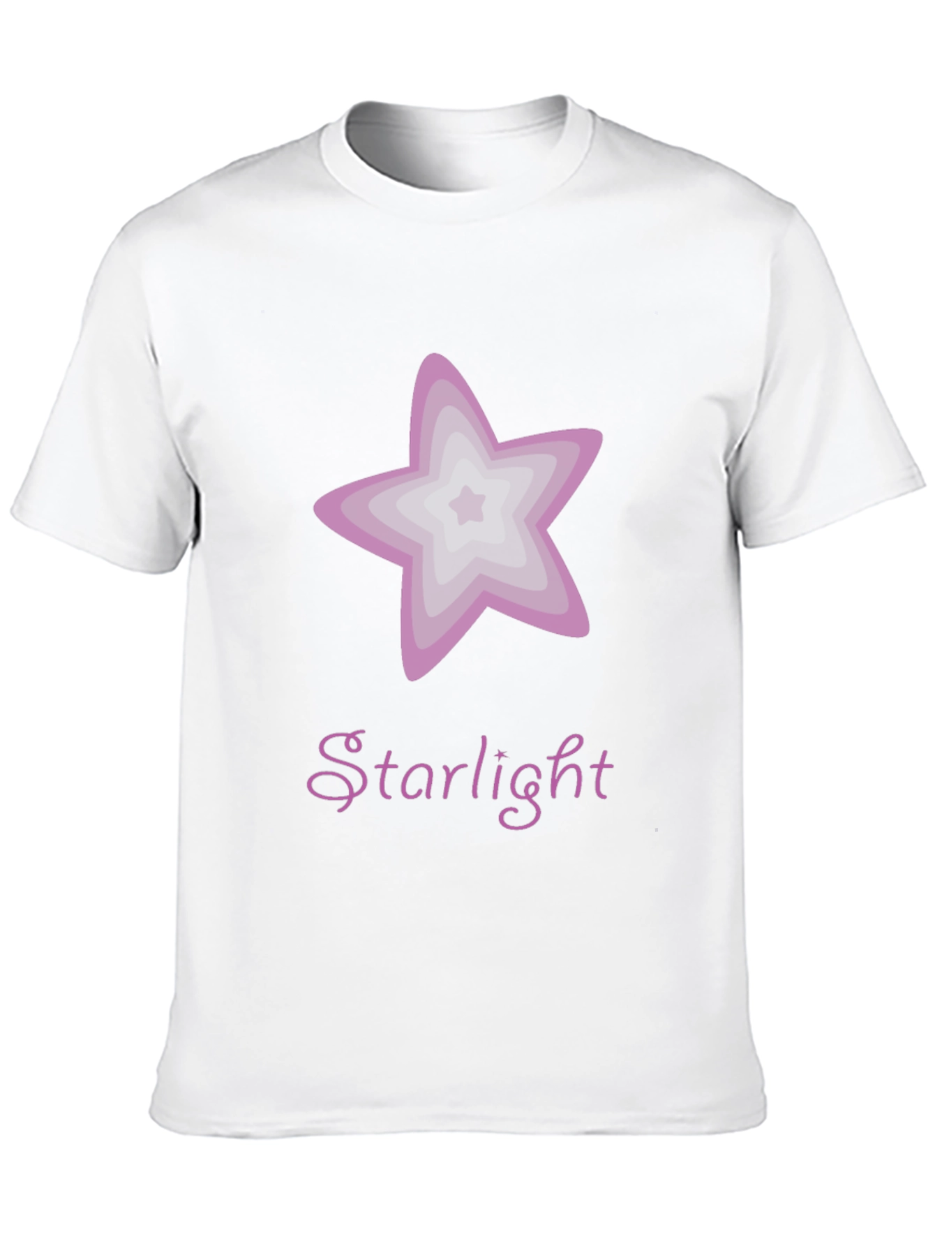 Starlight Graphic Tee - Stylish Mens Black T-Shirt