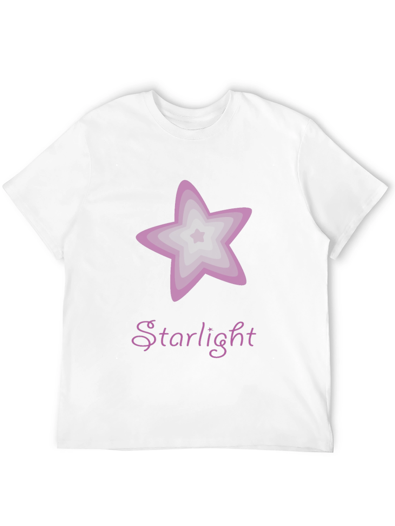 Starlight Graphic Tee - Stylish Mens Black T-Shirt