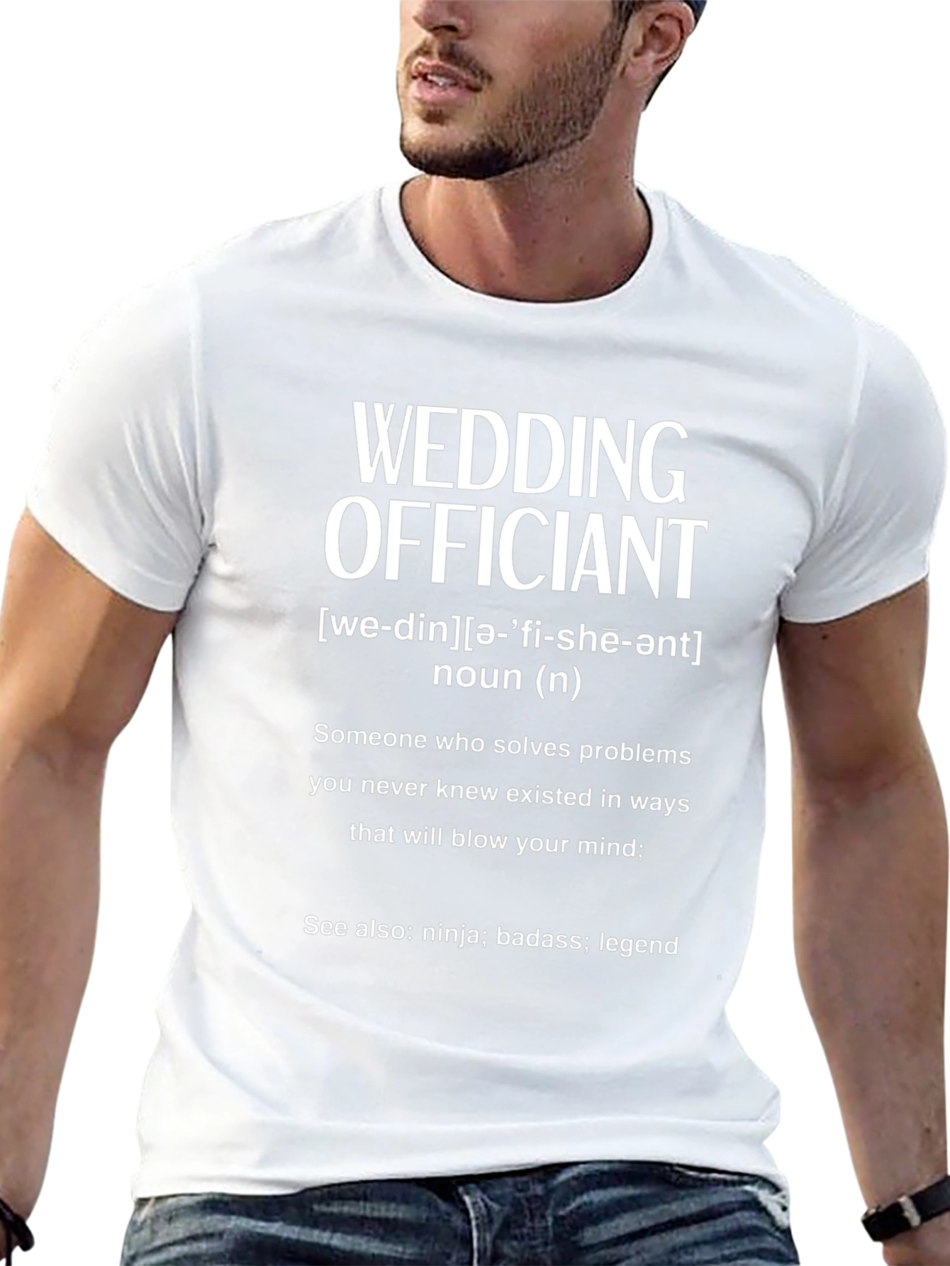 Wedding Officiant Definition T-Shirt