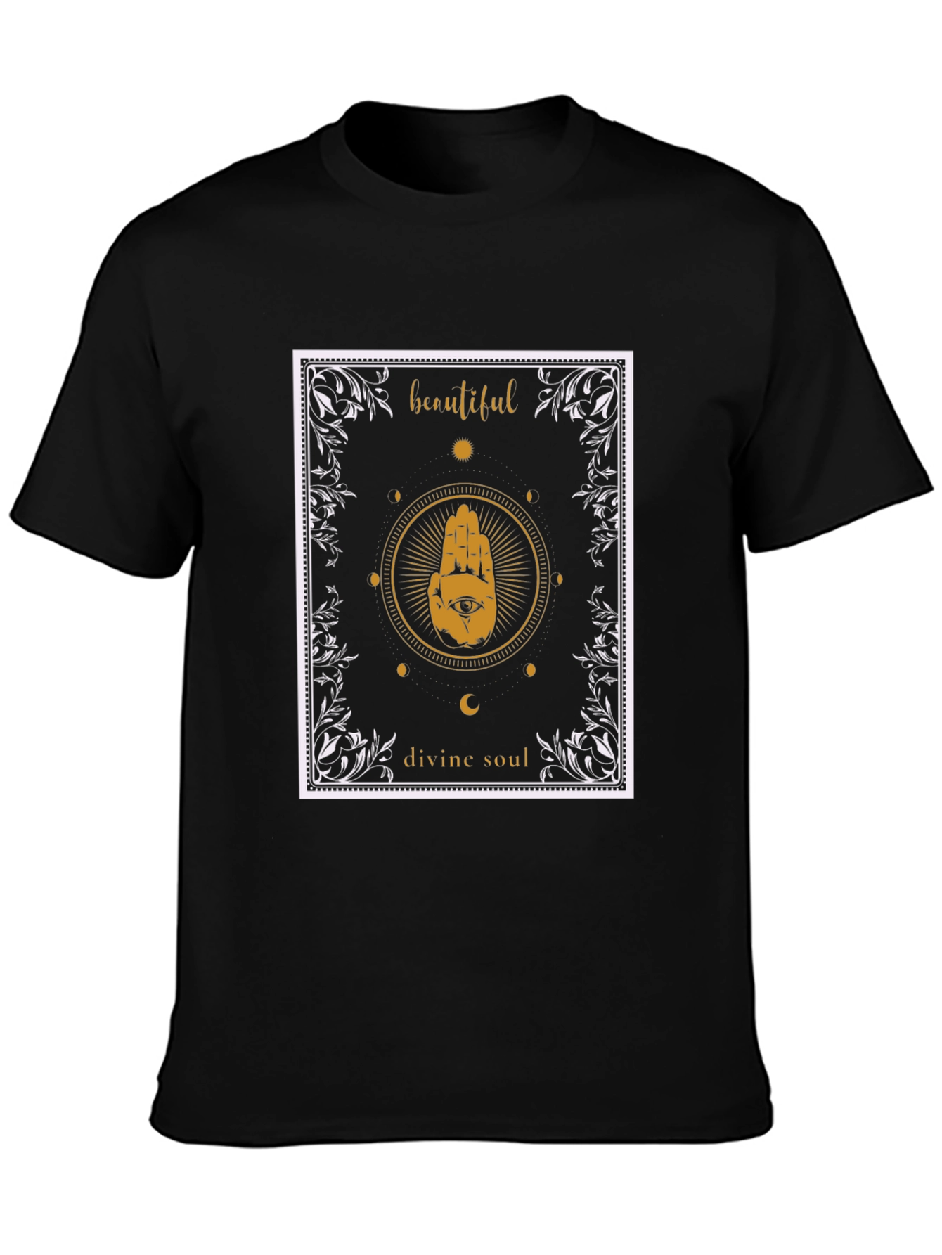 Mystic Hand Graphic T-Shirt - Beautiful Divine Soul Tee