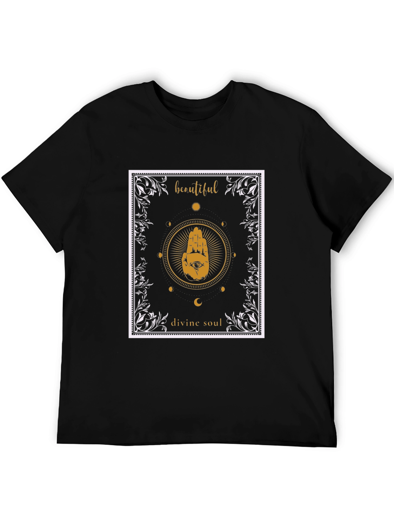 Mystic Hand Graphic T-Shirt - Beautiful Divine Soul Tee