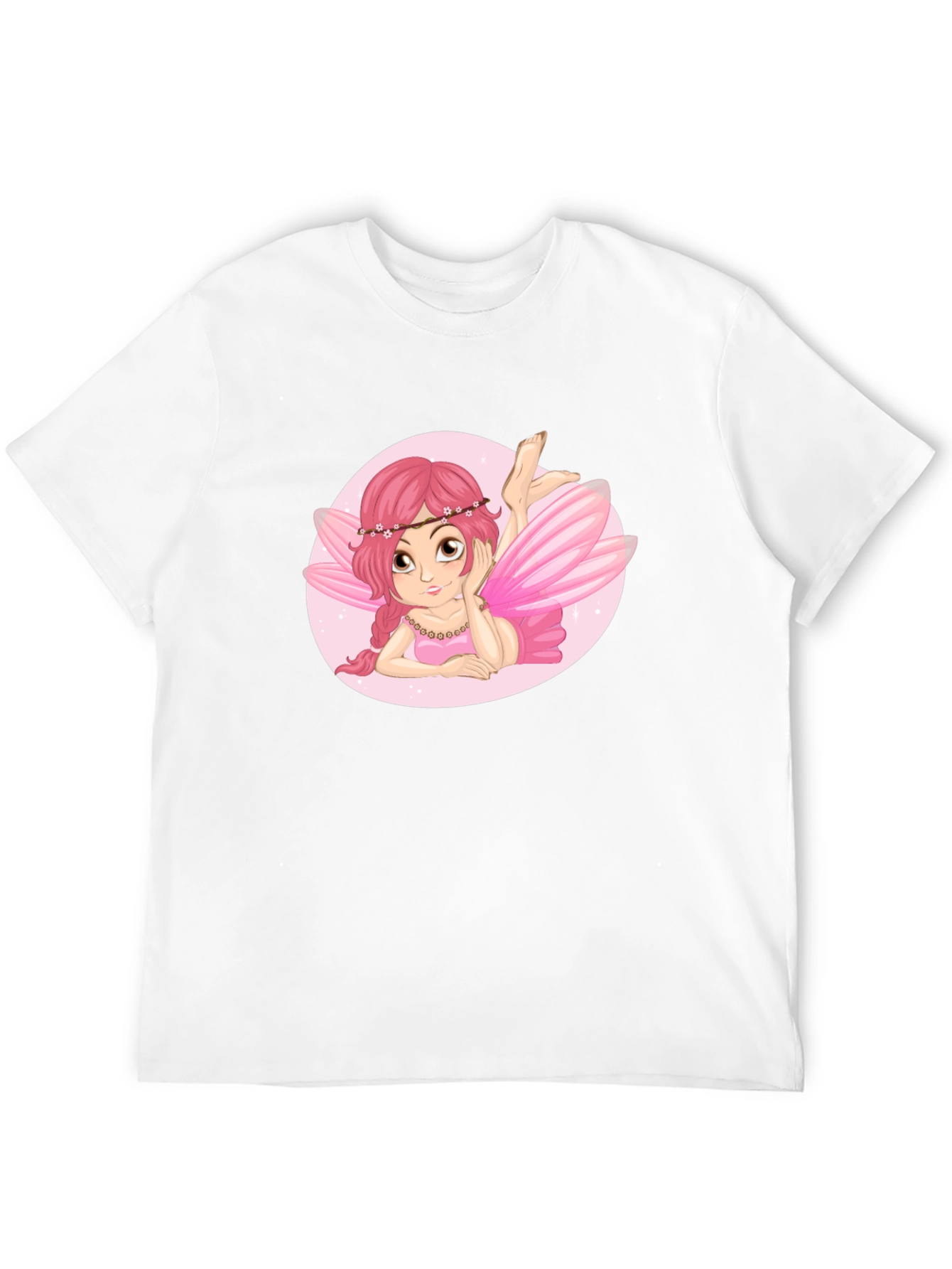Fairy Graphic Black Tee