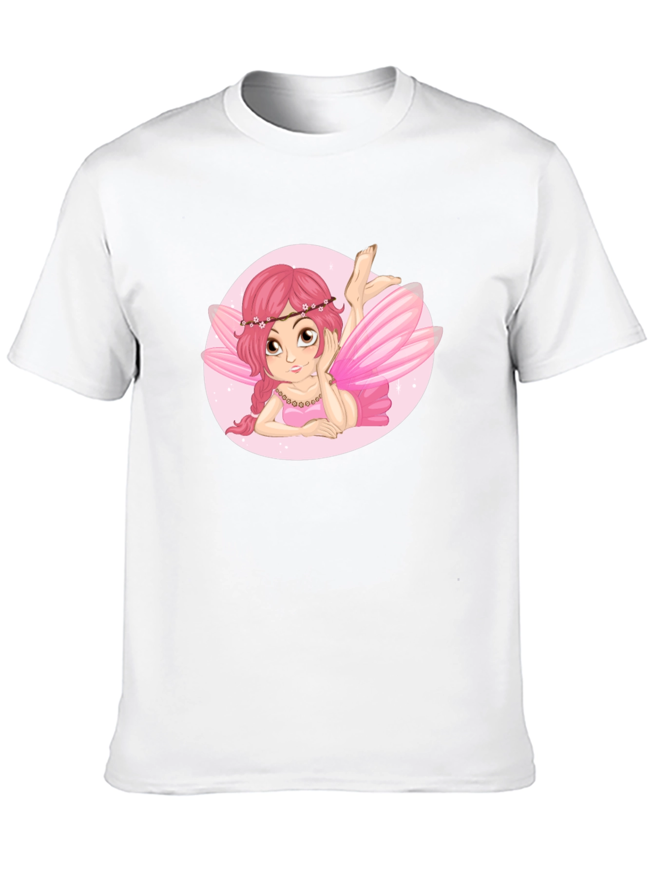 Fairy Graphic Black Tee