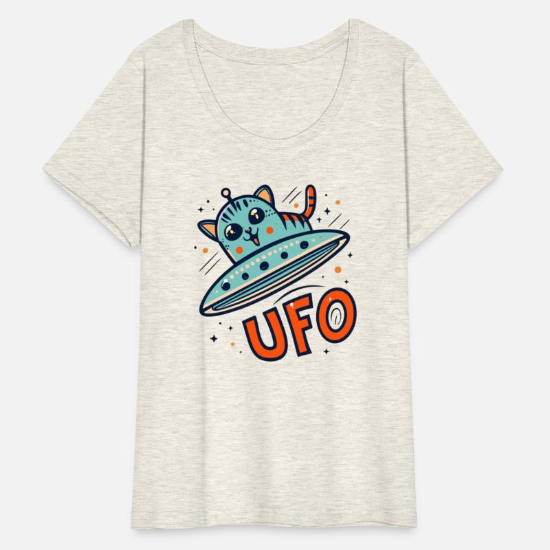 Robot Cat UFO