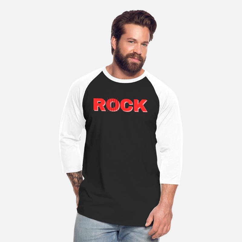 ROCK Guitar Strings Red Text