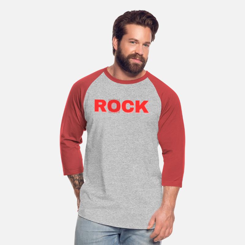 ROCK Guitar Strings Red Text
