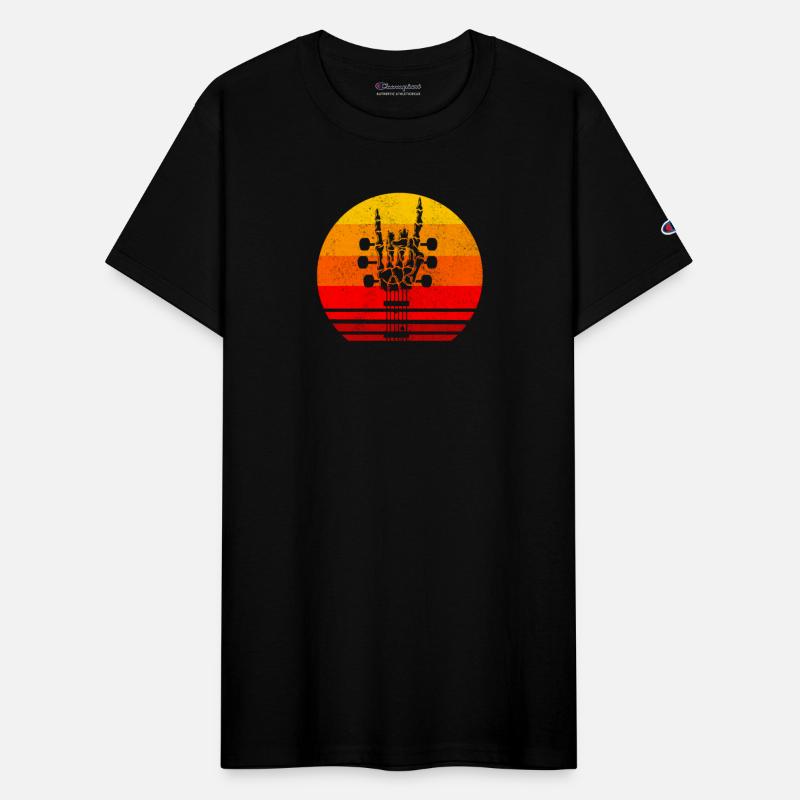 Rock & Roll Skeleton Guitar Music Lover Rockstar