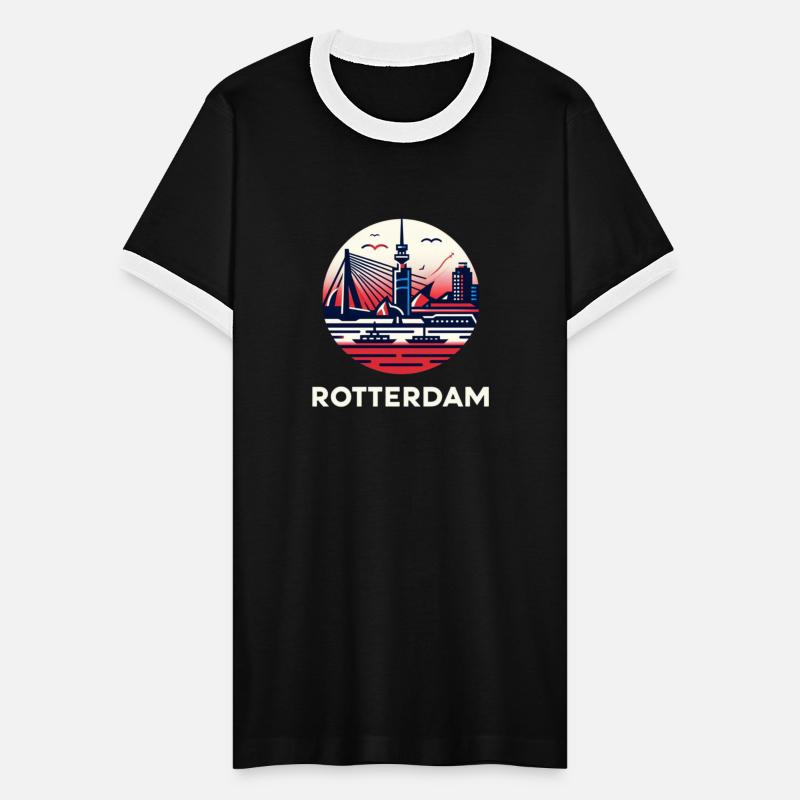 Rotterdam Skyline A Modern City s Artistic View