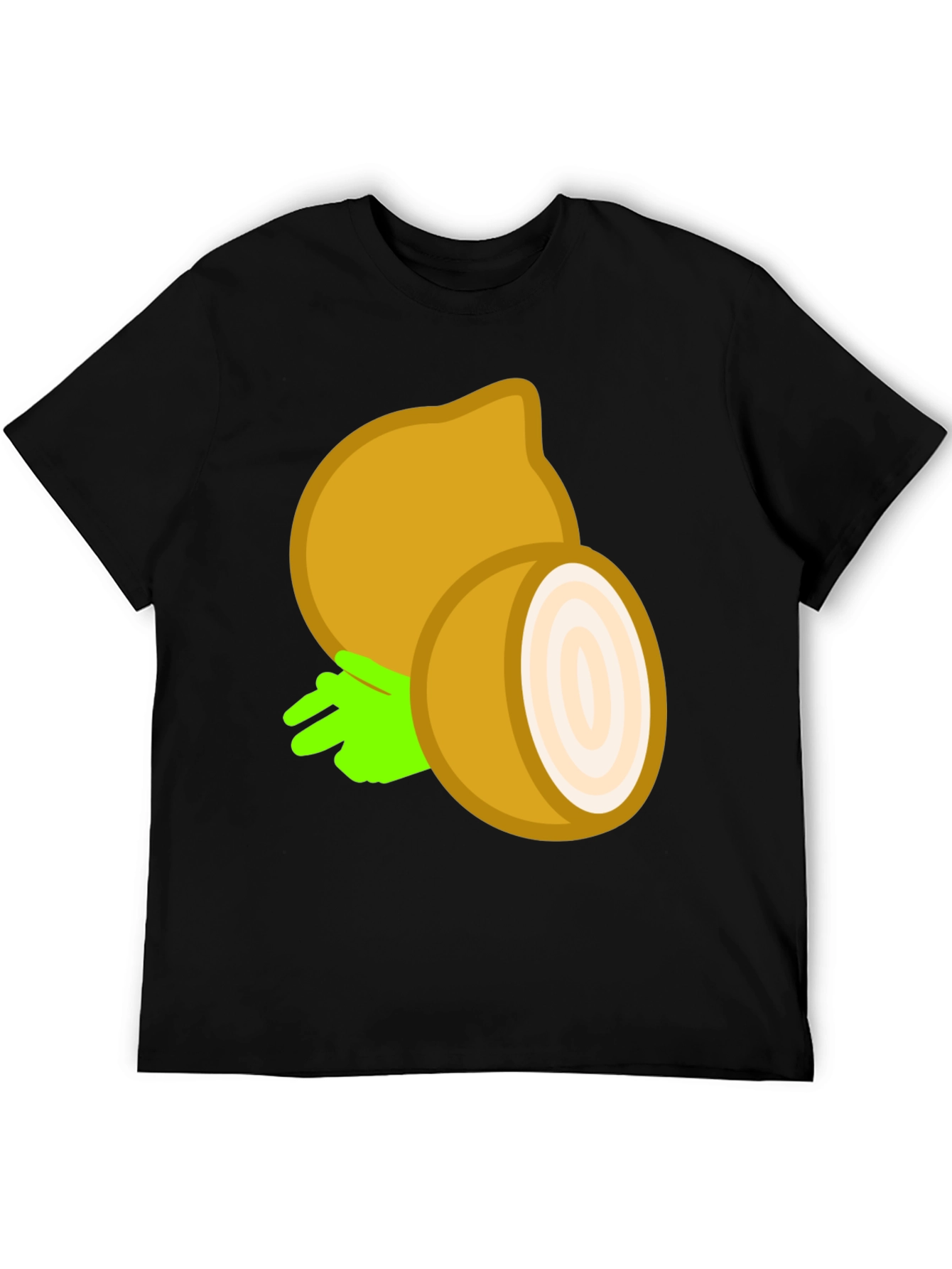 Funny Onion Graphic Tee - Casual Comfort