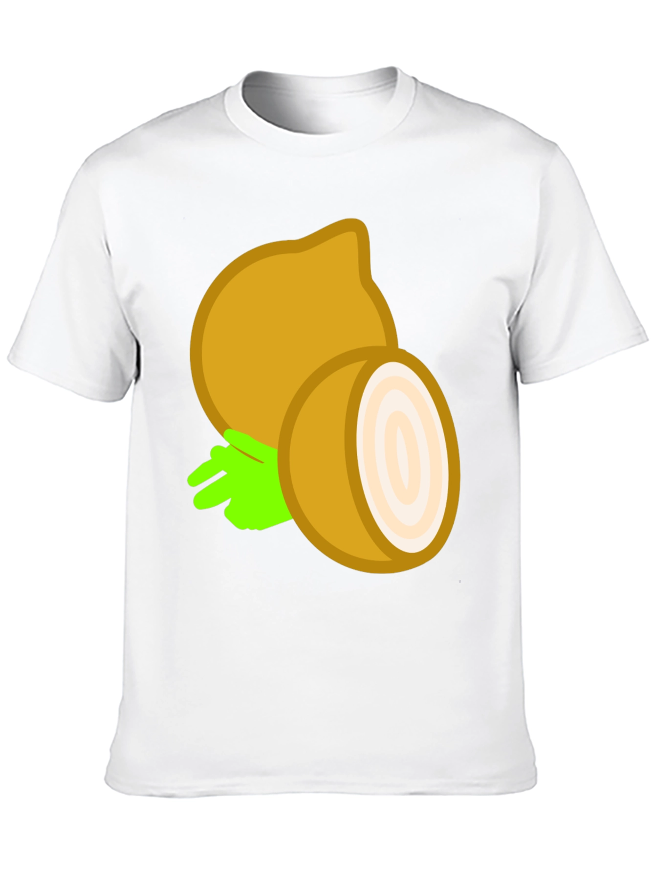 Funny Onion Graphic Tee - Casual Comfort