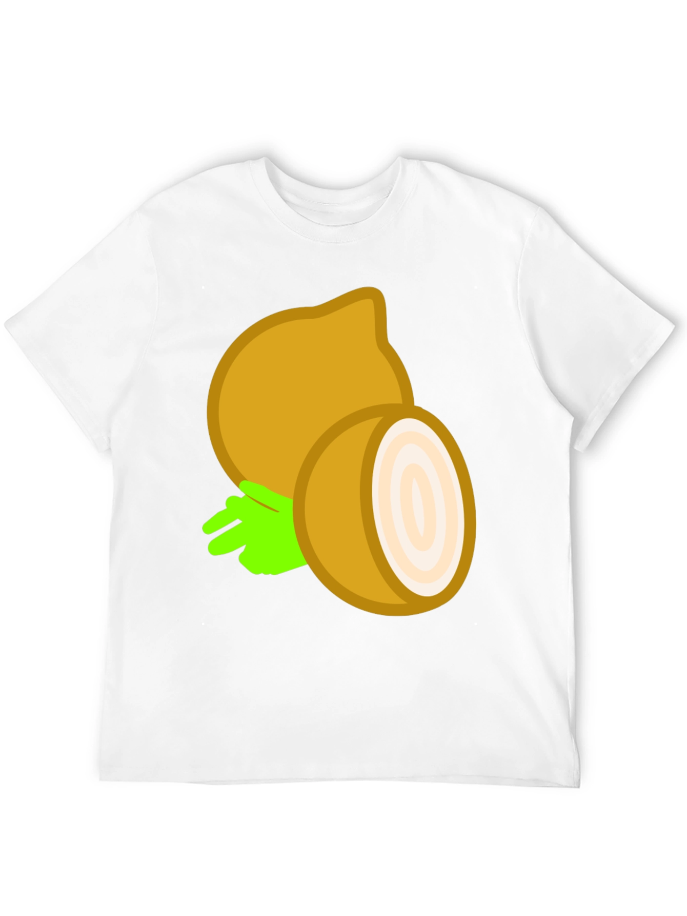 Funny Onion Graphic Tee - Casual Comfort