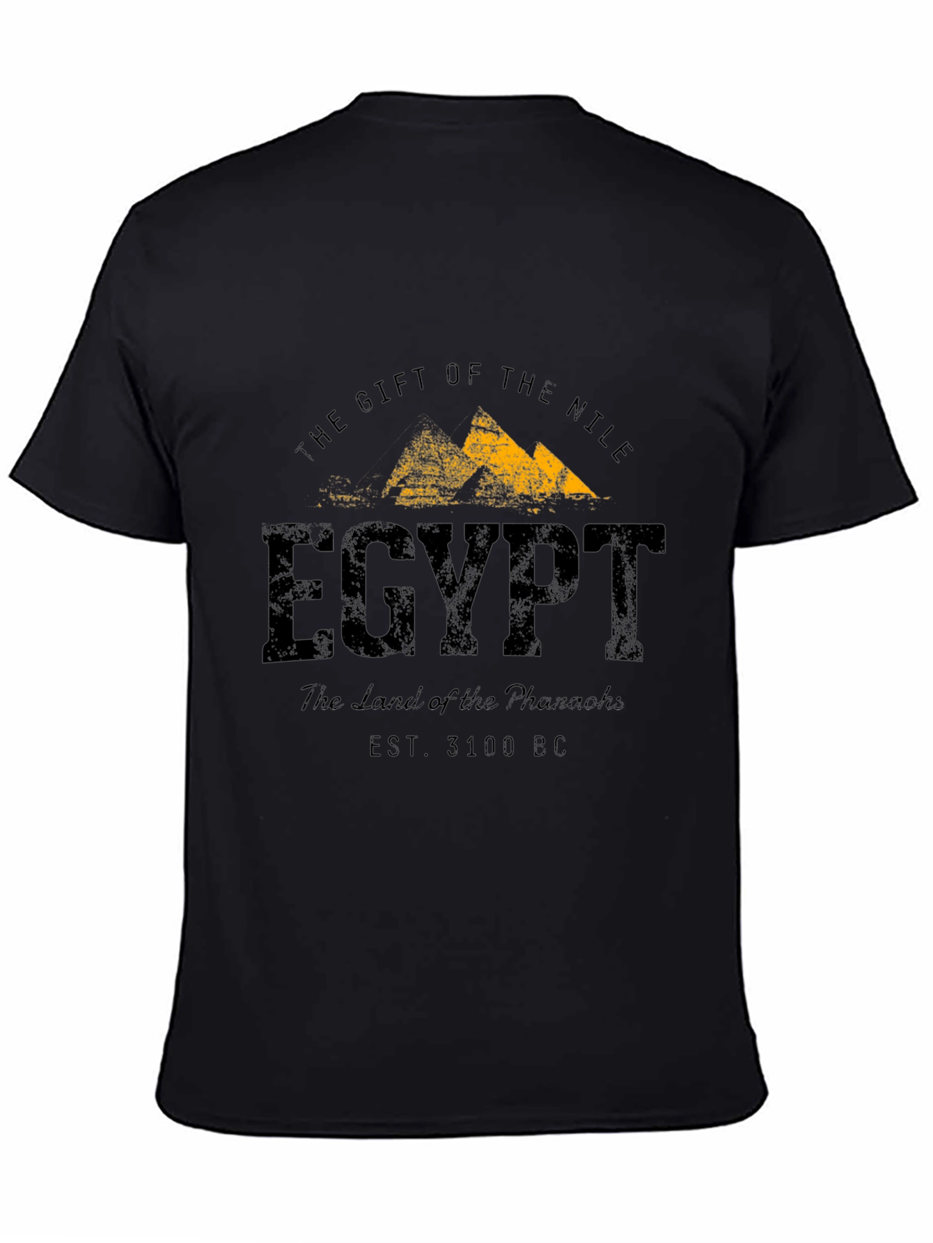 Egypt Land of Pharaohs T-Shirt - Black