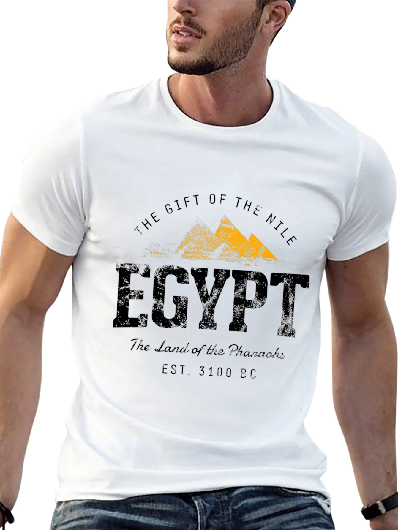 Egypt Land of Pharaohs T-Shirt - Black