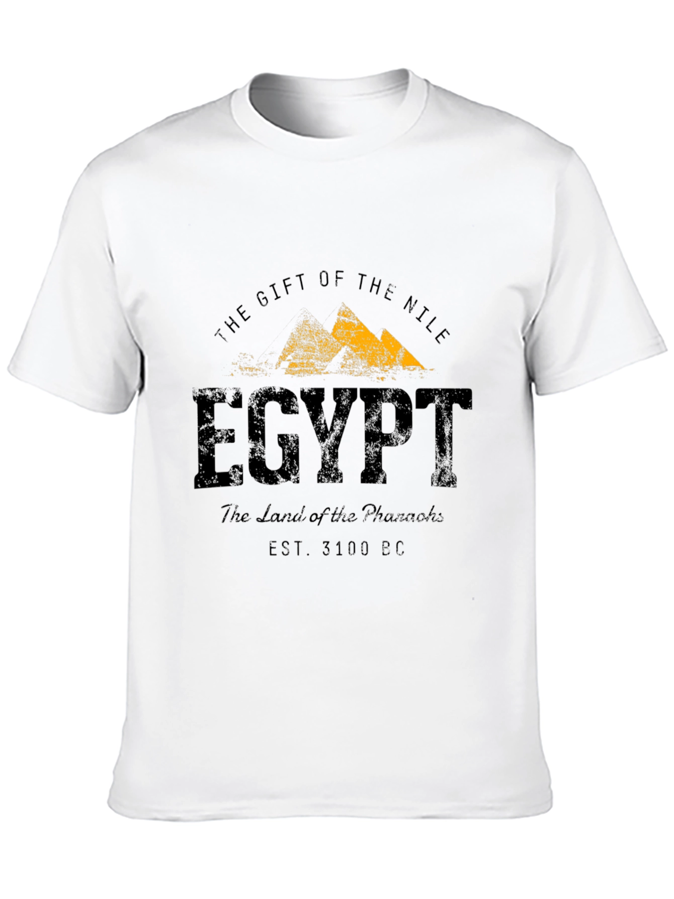 Egypt Land of Pharaohs T-Shirt - Black