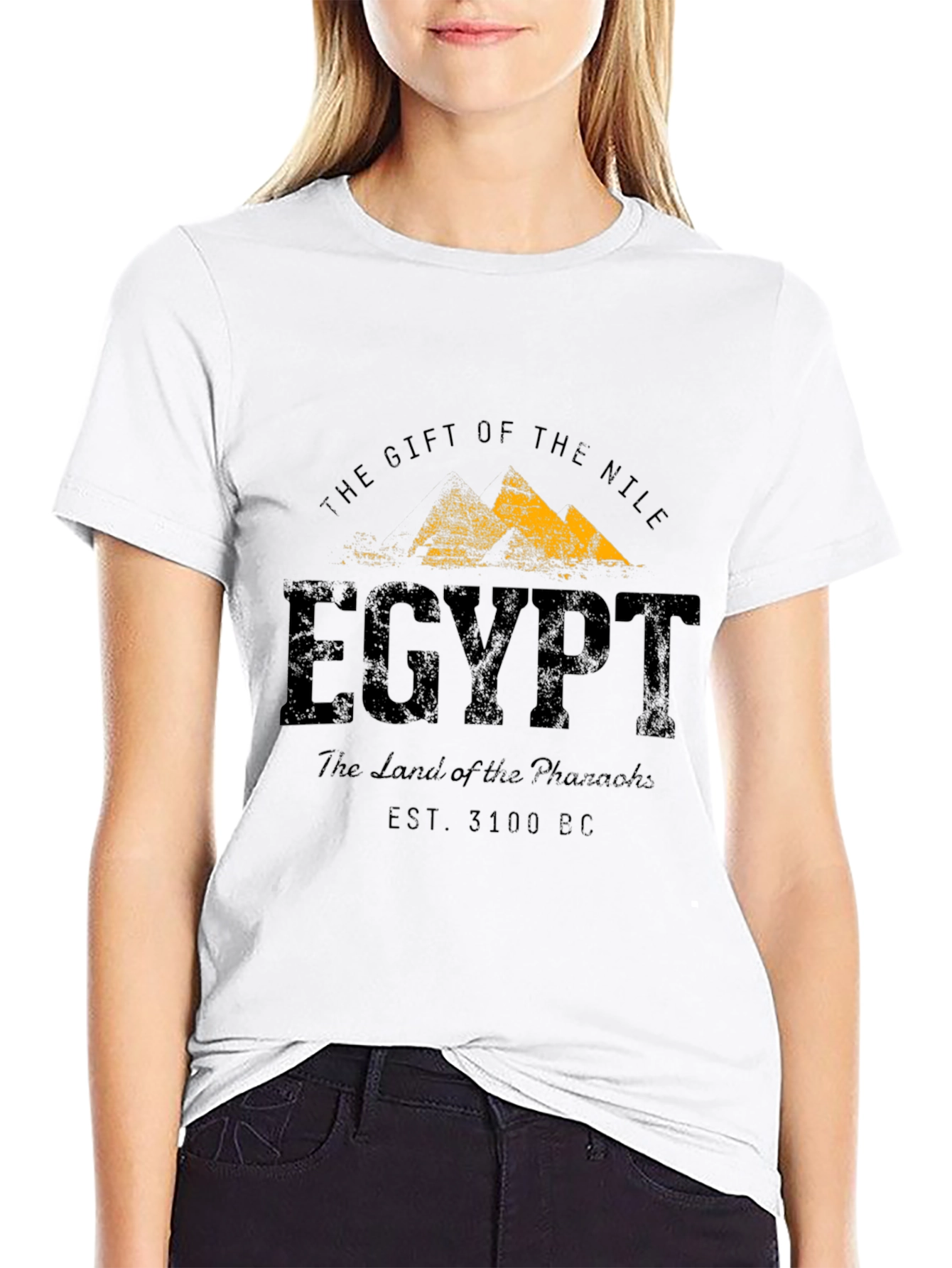 Egypt Land of Pharaohs T-Shirt - Black