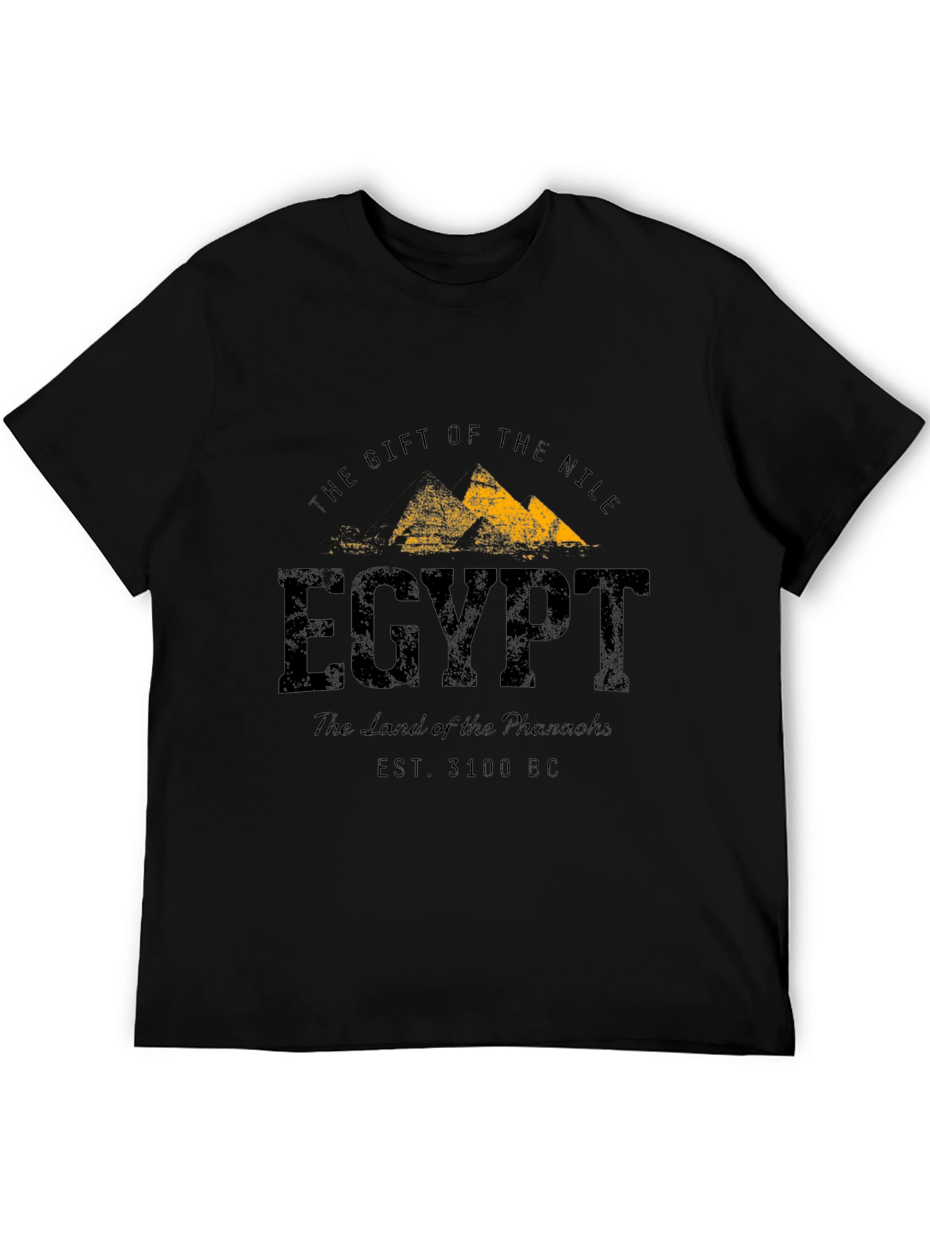 Egypt Land of Pharaohs T-Shirt - Black
