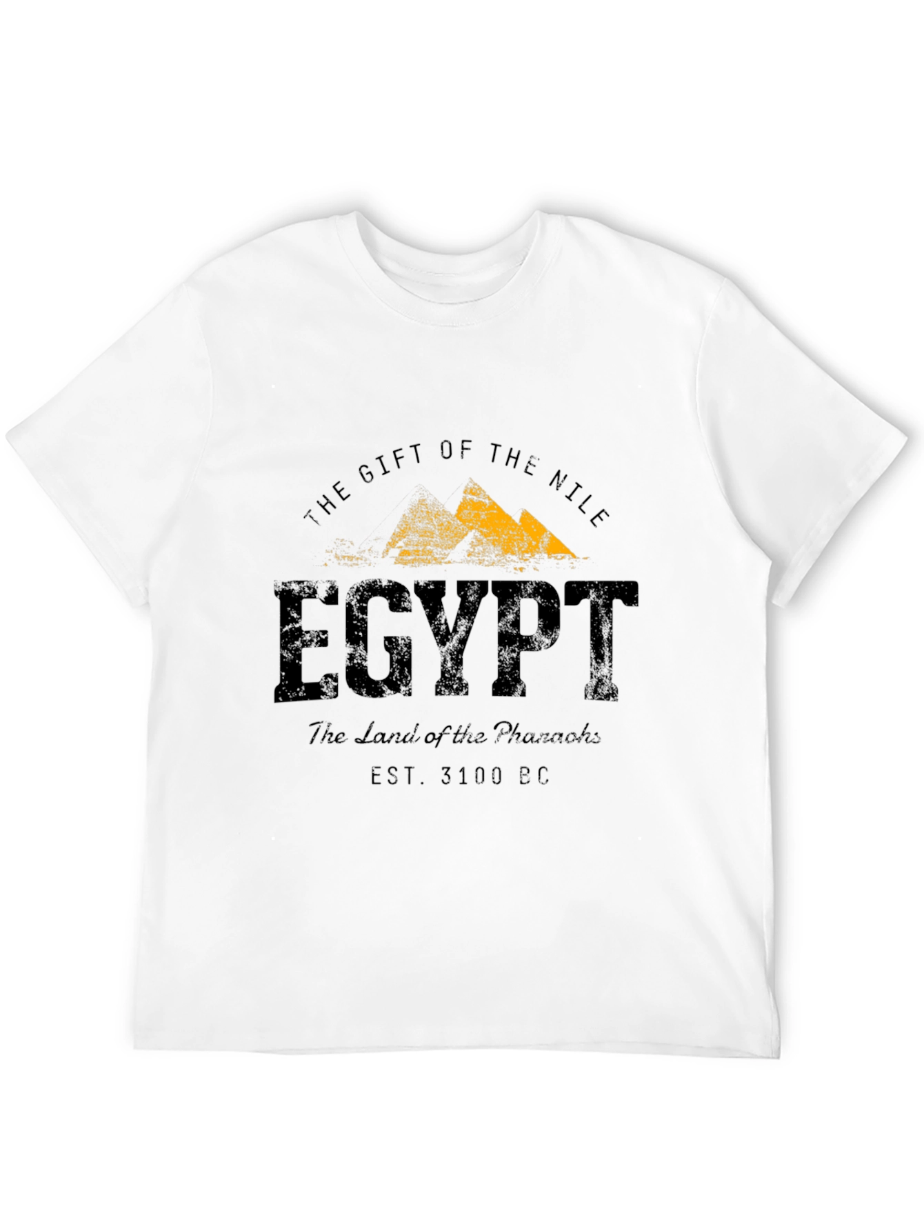 Egypt Land of Pharaohs T-Shirt - Black