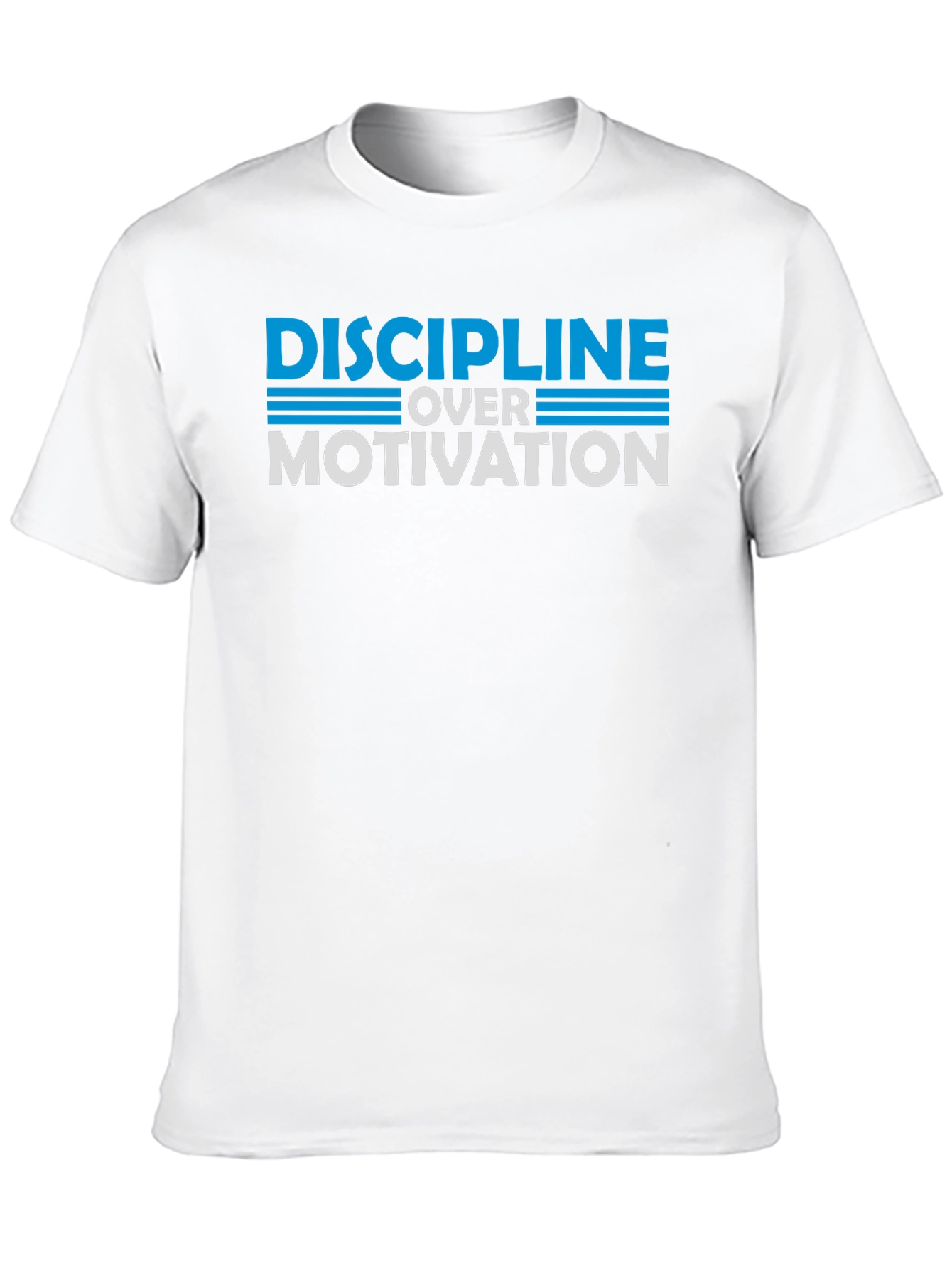 Discipline Over Motivation Graphic T-Shirt