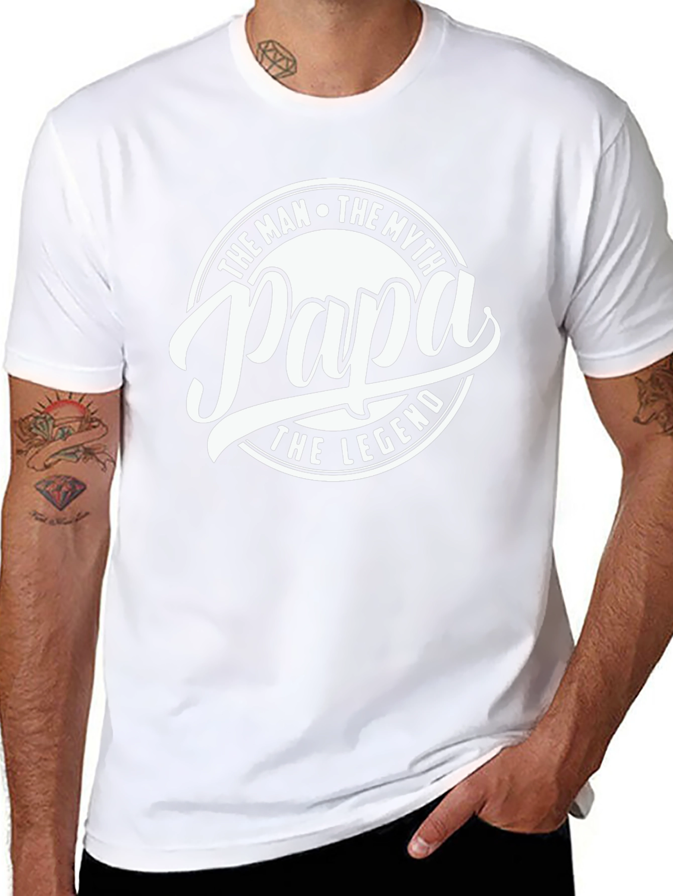 Papa The Man The Myth The Legend T-Shirt