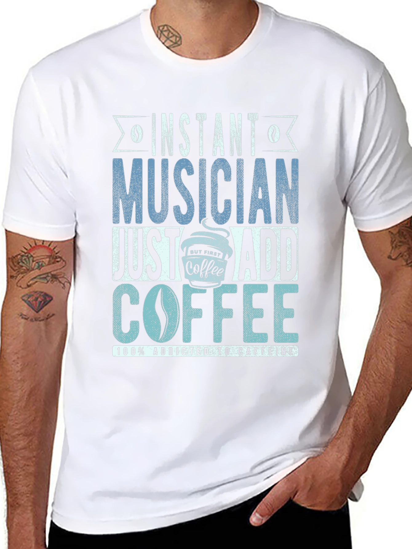 Instant Musician Coffee T-Shirt