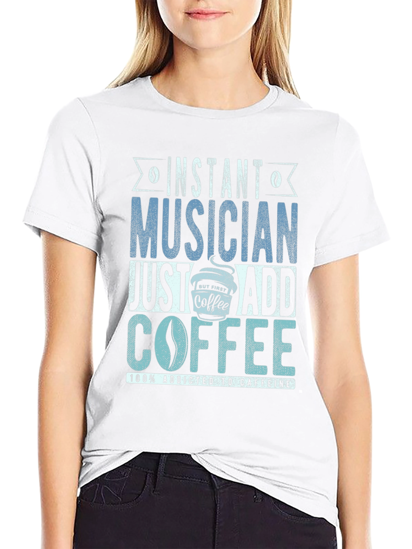 Instant Musician Coffee T-Shirt
