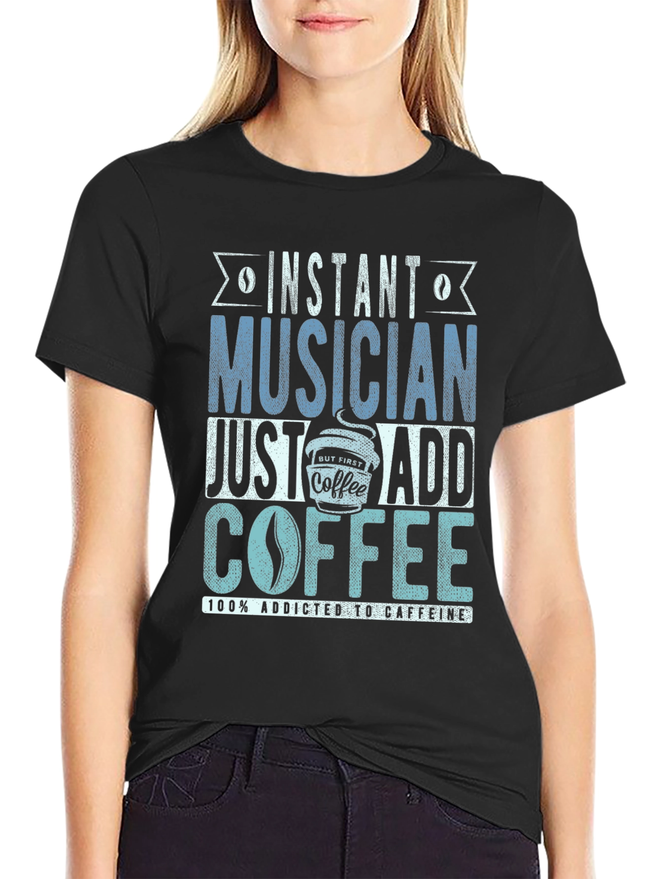 Instant Musician Coffee T-Shirt