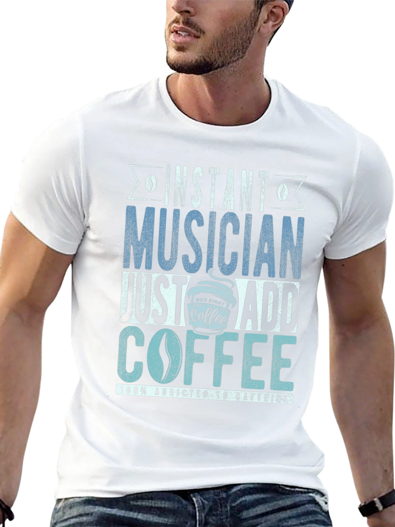 Instant Musician Coffee T-Shirt