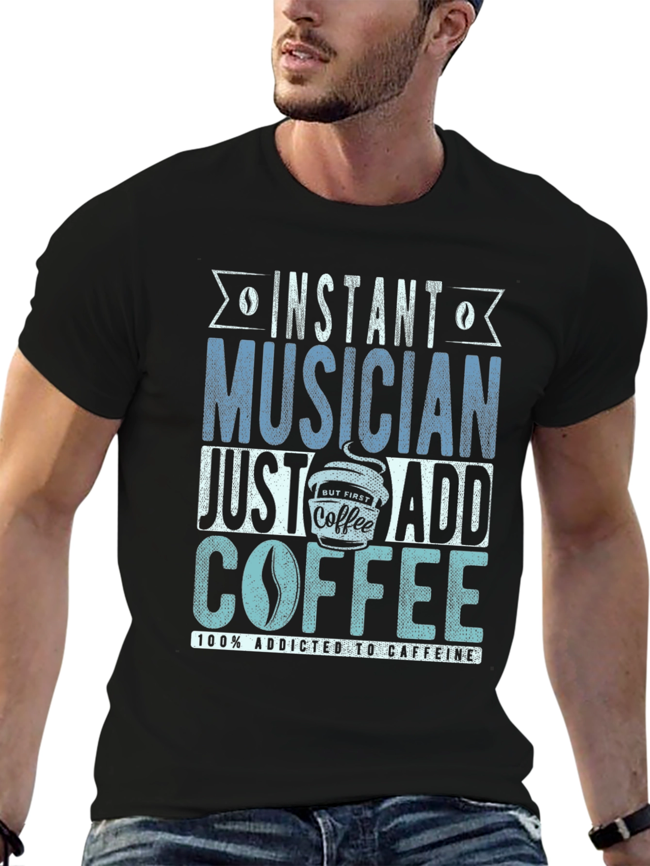 Instant Musician Coffee T-Shirt