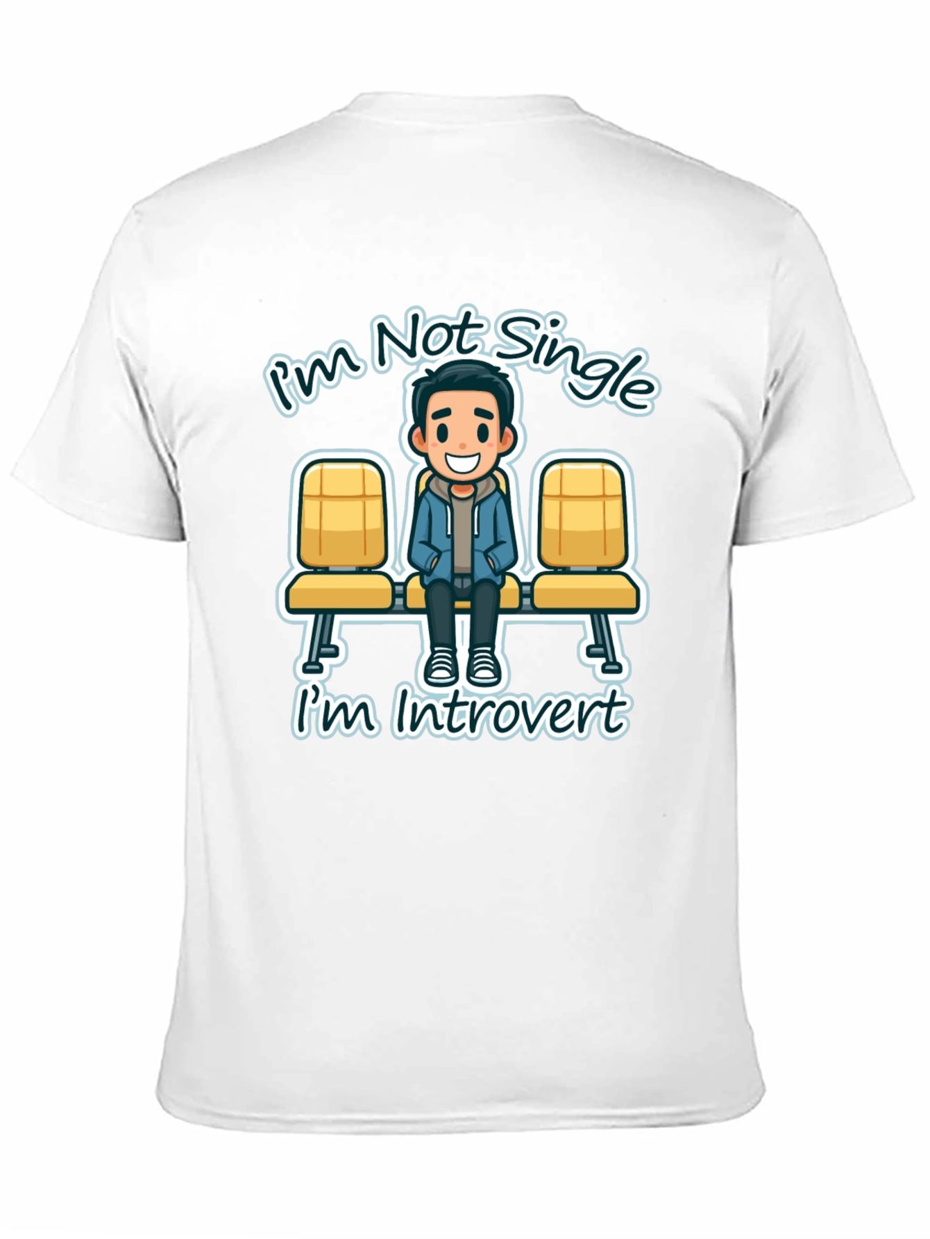 Introvert T-Shirt: Im Not Single