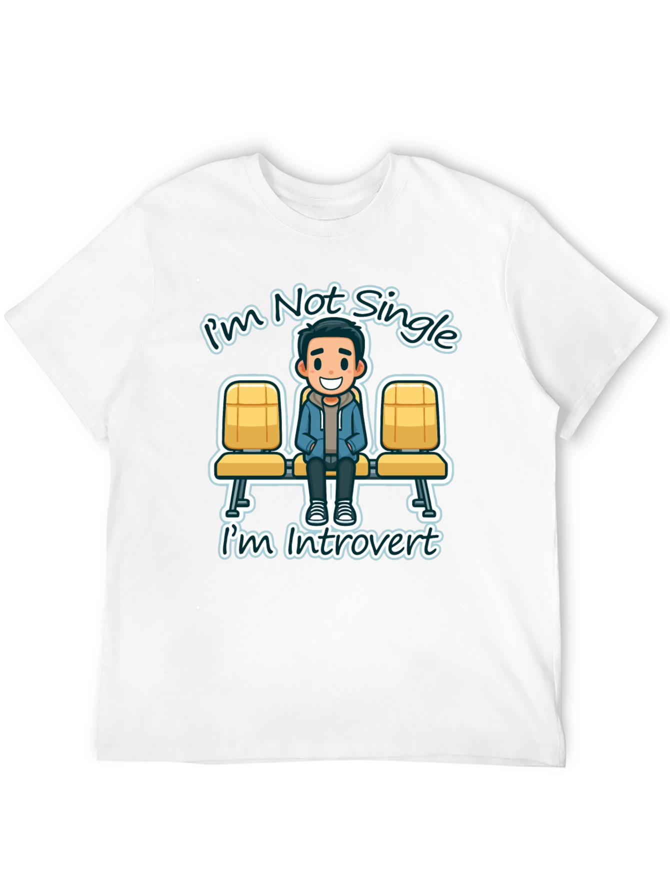 Introvert T-Shirt: Im Not Single