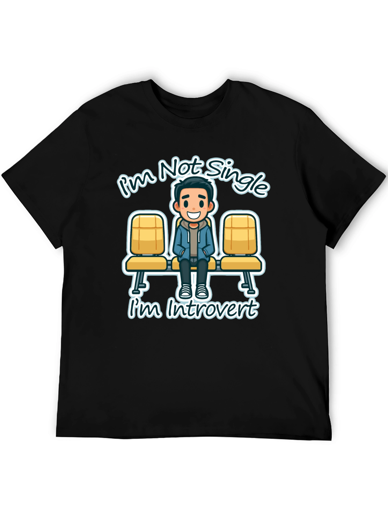 Introvert T-Shirt: Im Not Single