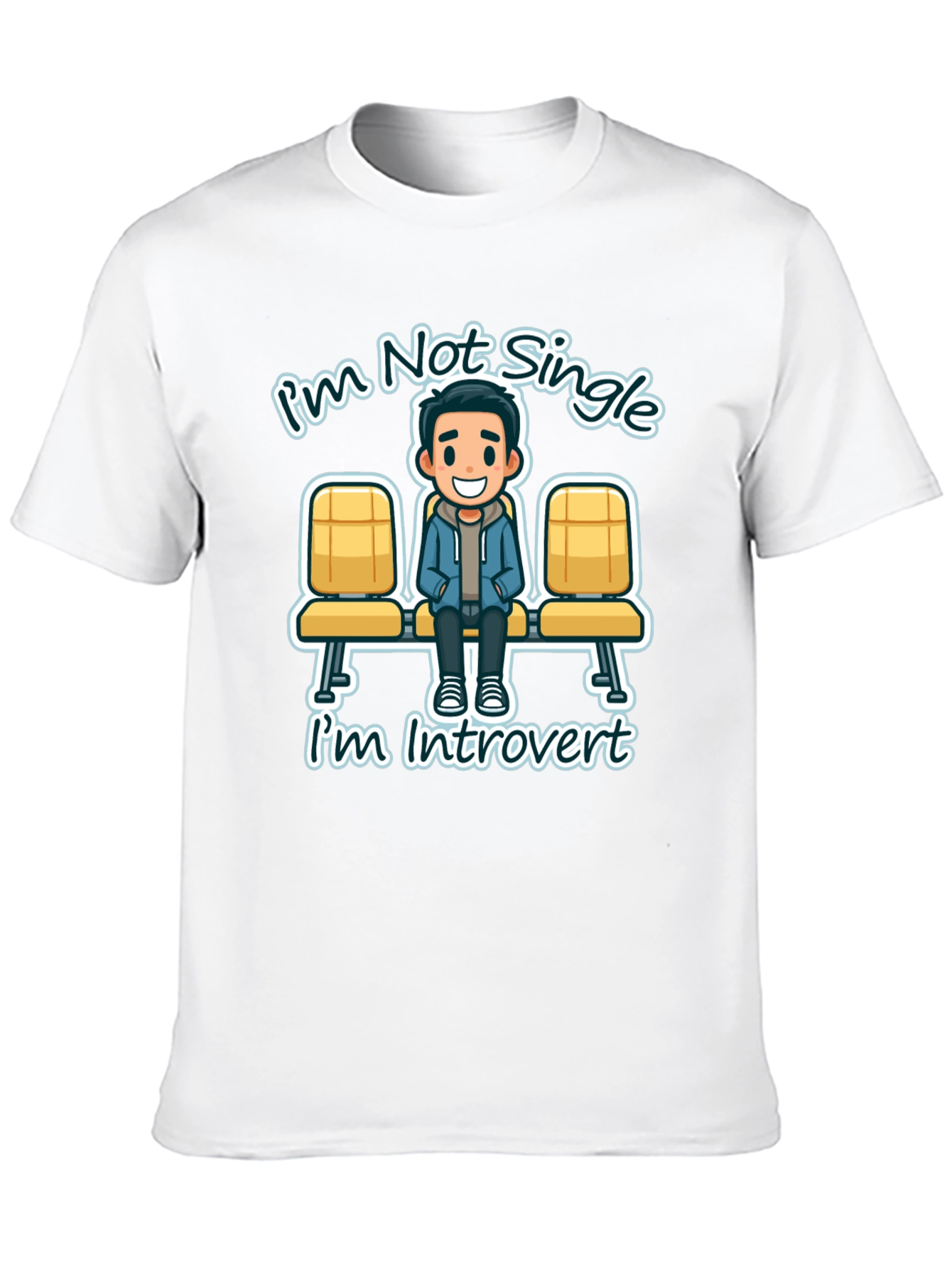 Introvert T-Shirt: Im Not Single