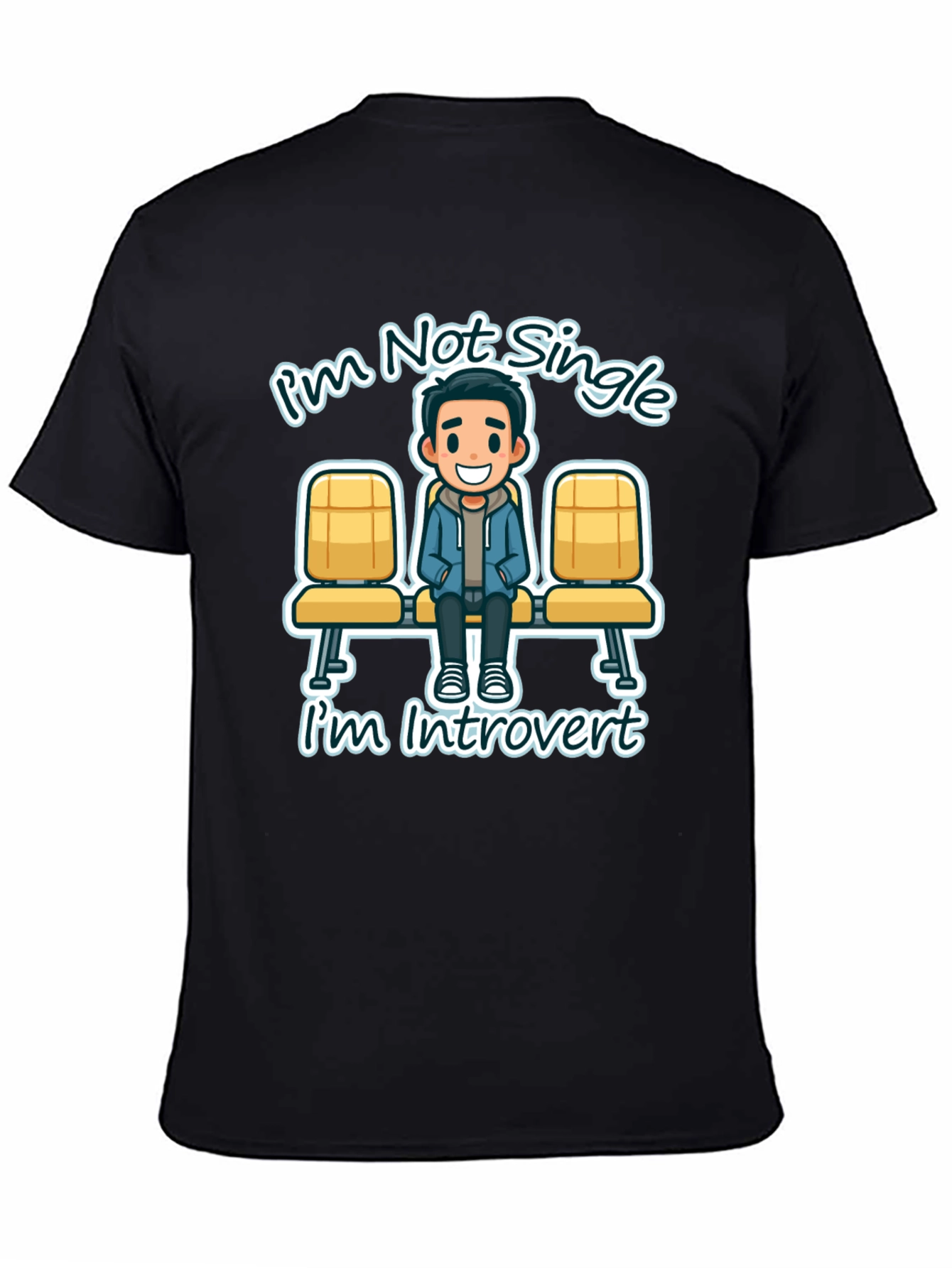 Introvert T-Shirt: Im Not Single